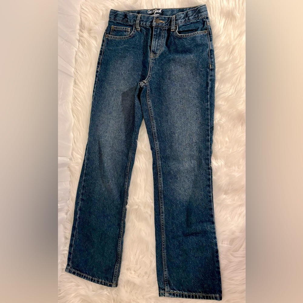 Cat &Jack Boys size 14 relaxed straight jeans